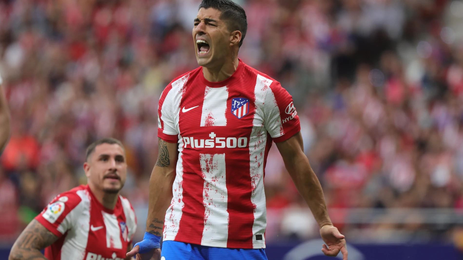 Luis Suárez no pudo marcar en su despedida del Atlético