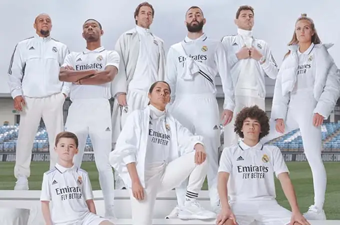 El Real Madrid presenta su nueva camiseta con el hijo de Marcelo