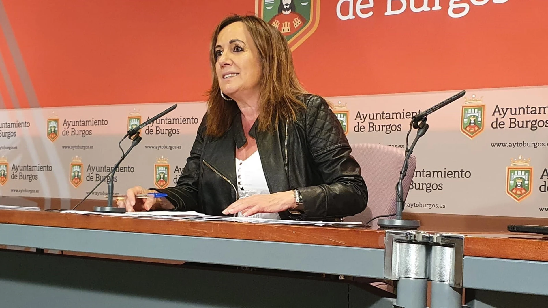 La concejal de Cultura de Burgos, Rosario Pérez