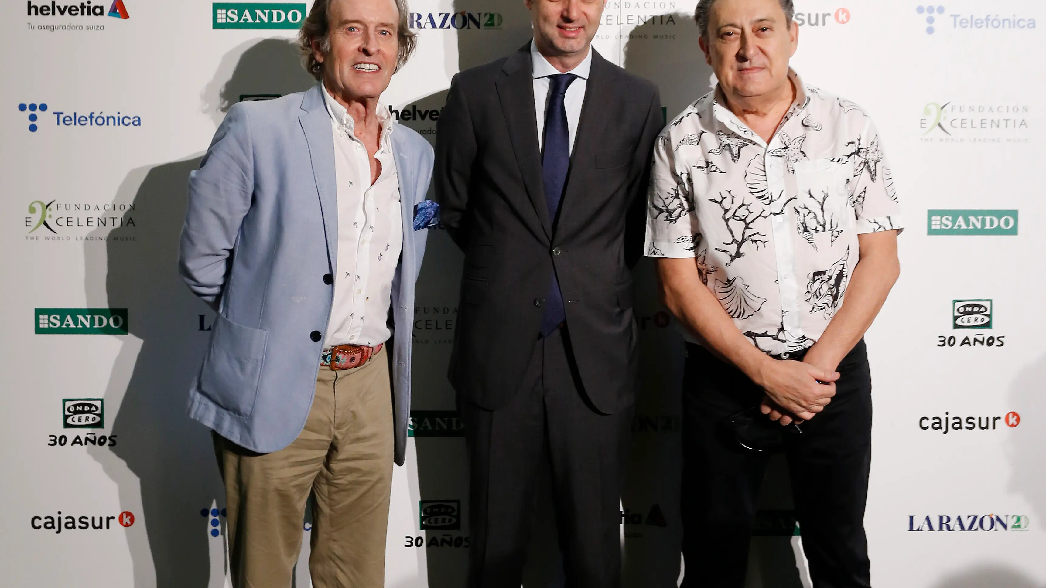 Carlos Telmo, Pepe Lugo y Mariano Peña