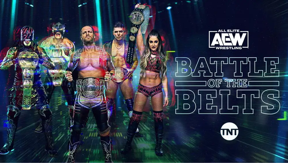 AEW &quot;Battle of the Belts&quot; llegará a TNT el próximo 17 de junio