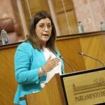 Mar Hormigo en el Parlamento de Andalucía. CIUDADANOS