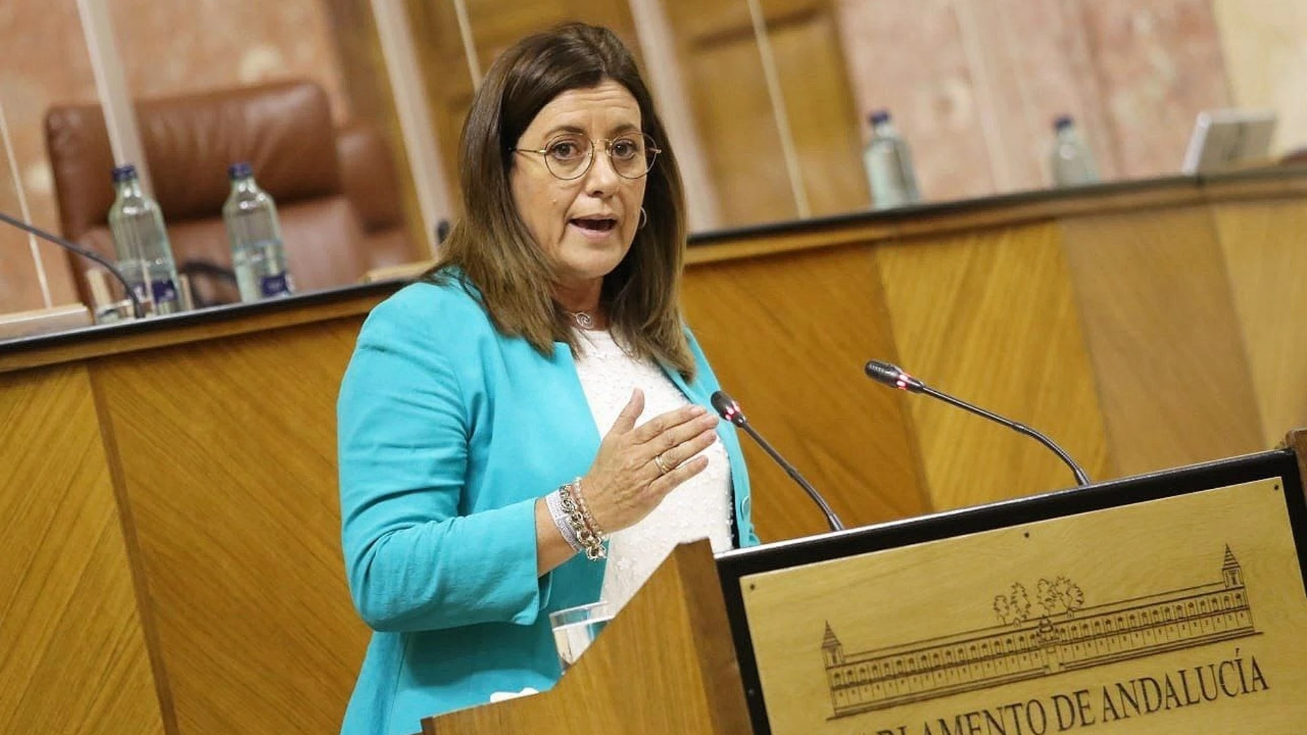 Mar Hormigo en el Parlamento de Andalucía. CIUDADANOS