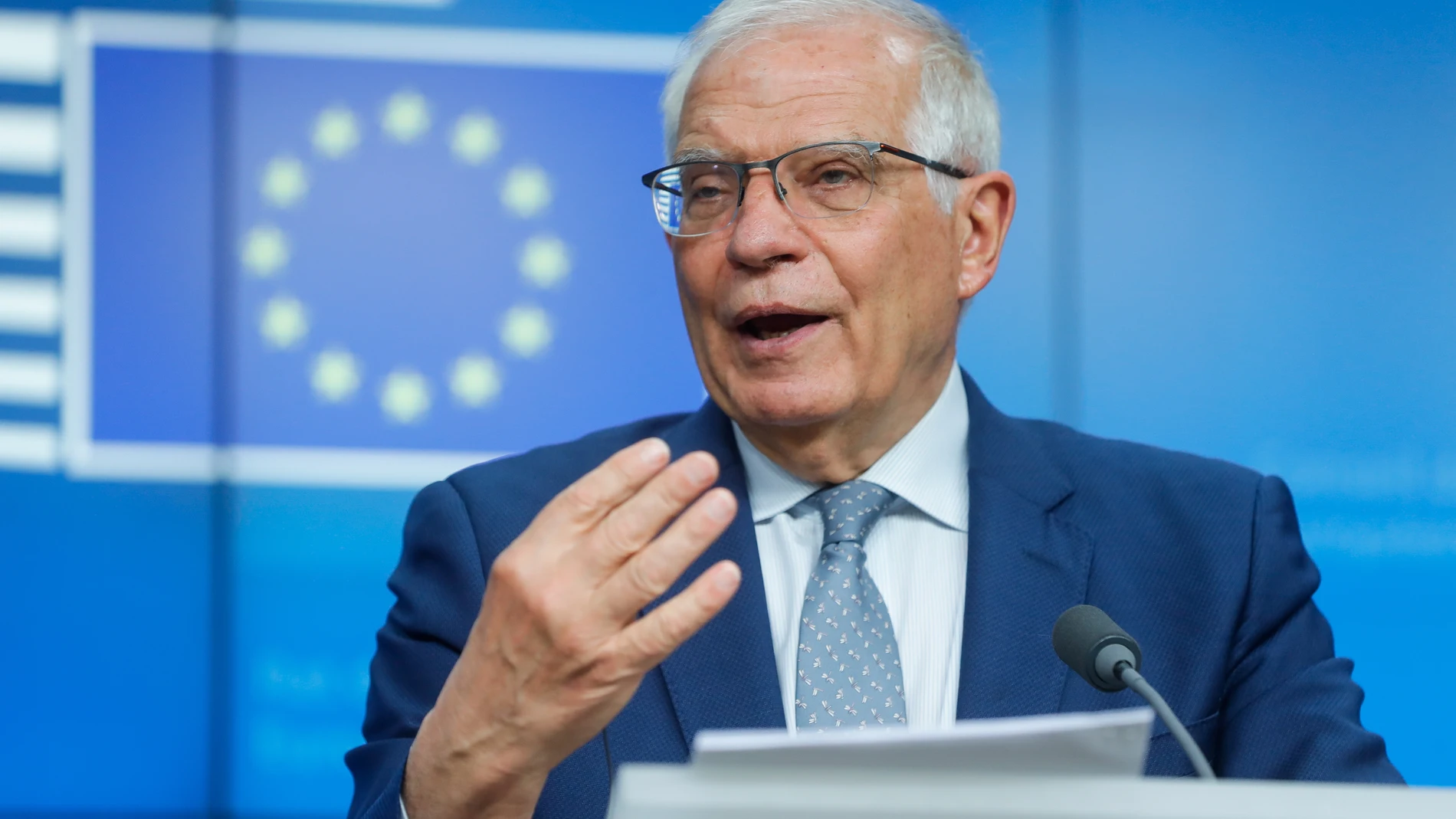 El máximo representante de la diplomacia comunitaria, Josep Borrell