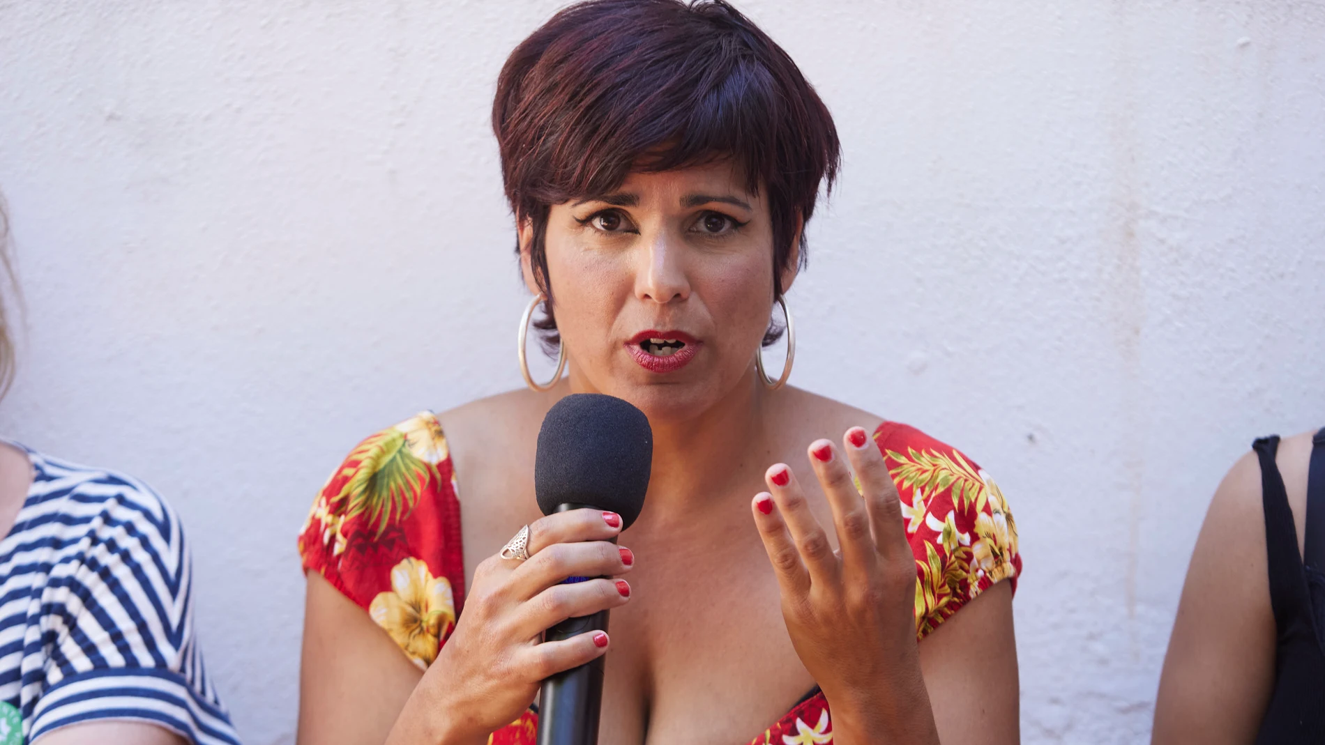 La candidata por Cádiz de Adelante Andalucía, Teresa Rodriguez