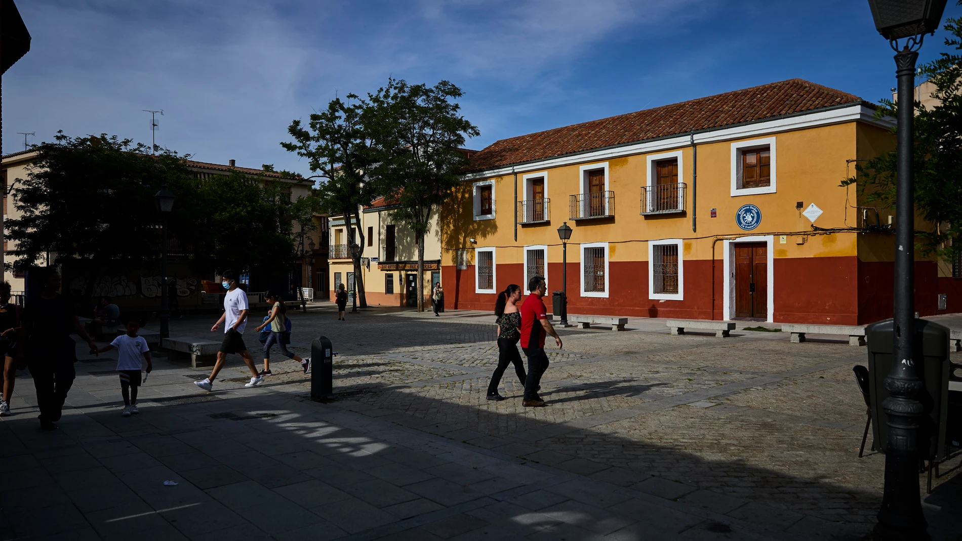 La Plaza Mayor de Villaverde, cuya reforma comenzará este próximo verano