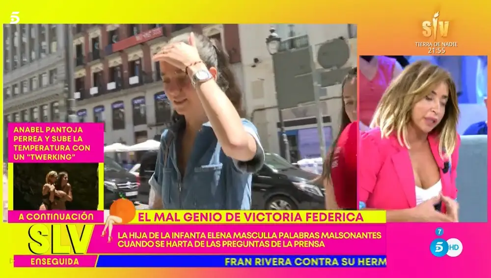 Victoria Federica se enfrenta a la prensa