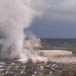 Una imagen del tornado que destruyó cerca de mil casas en Andover, Estados Unidos el pasado 29 de abril.