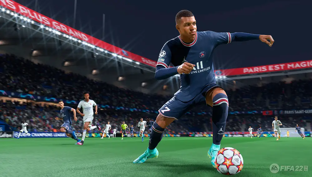 Imagen del último FIFA publicado por Electronic Arts.