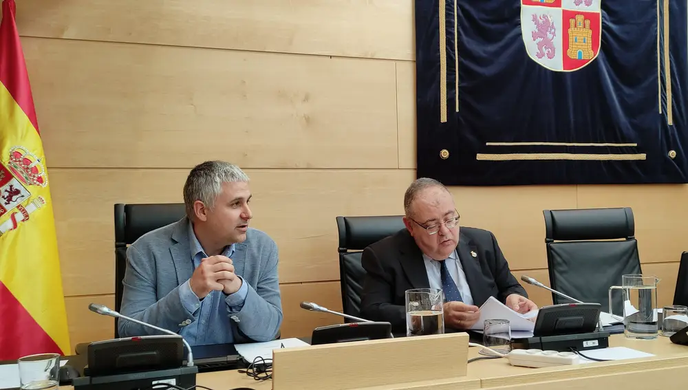 El consejero de Sanidad, Alejandro Vázquez, informa de su programa de Gobierno en las Cortes de Castilla y León