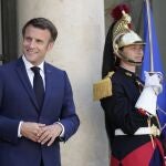 El presidente francés Emmanuel Macron