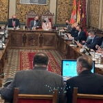 Pleno de la Diputación de Salamanca presidido por Javier Iglesias