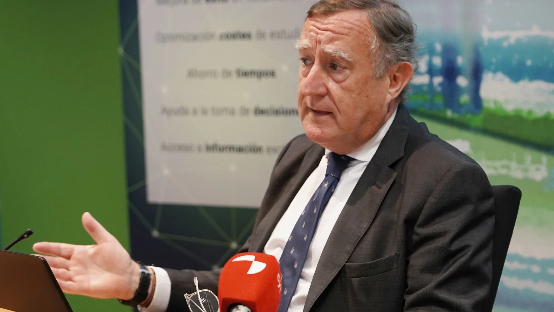 El reelegido presidente de la Cámara de Contratistas de Castilla y León, Enrique Pascual