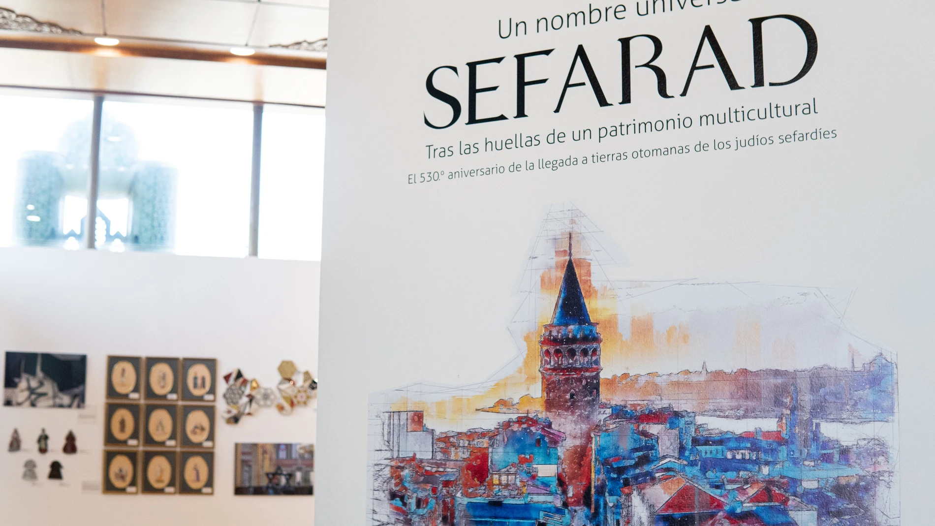 Exposición 'Sefarad, tras las huellas de un patrimonio cultural' en la Fundación Tres Culturas. RAMSÉS GARCIA
