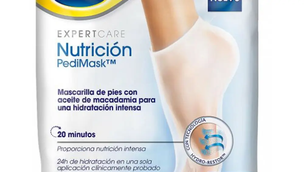 Mascarilla Nutritiva Para Pies, de Dr Scholl