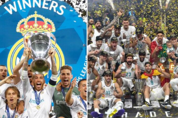 Los título de Champions y Euroliga logrados en 2018