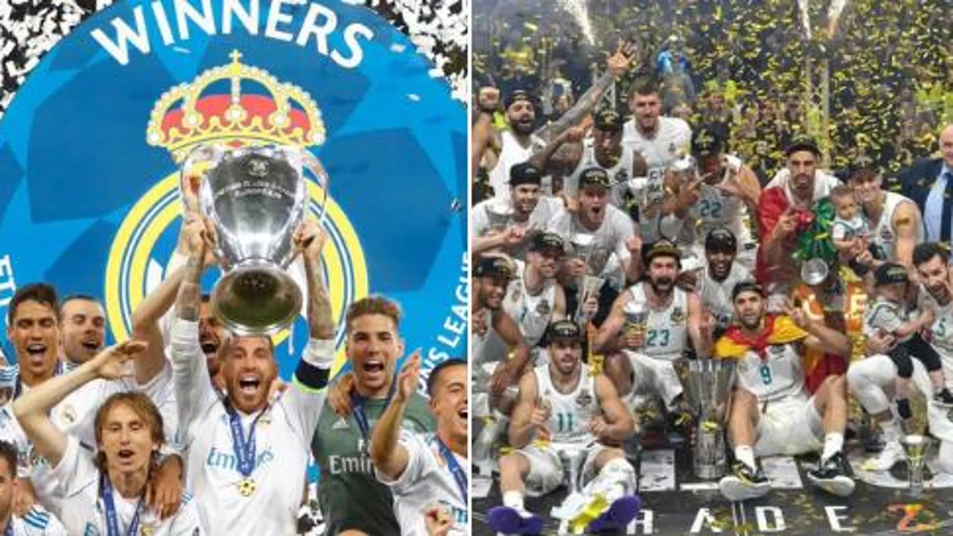 Los título de Champions y Euroliga logrados en 2018
