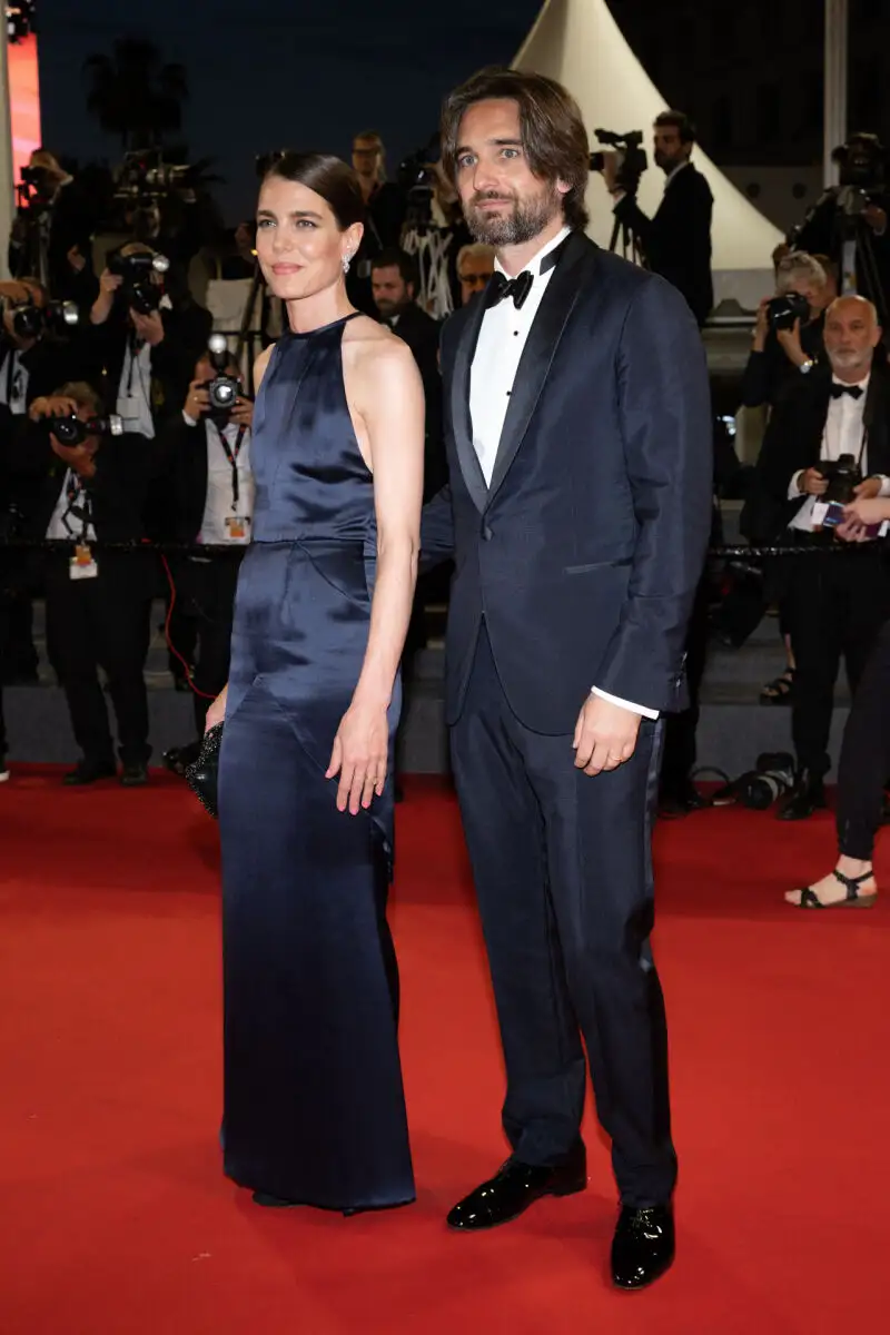 Dimitri Rassam y Carlota Casiraghi attend en el Festival de Cine de Cannes