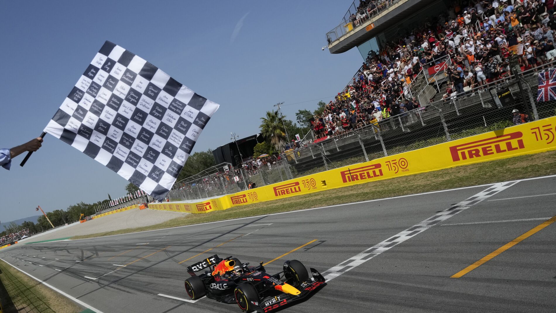 Victoria De Verstappen En España; Sainz, 4º: Alonso, 9º