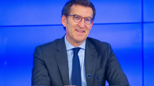 El presidente del Partido Popular, Alberto Núñez Feijóo