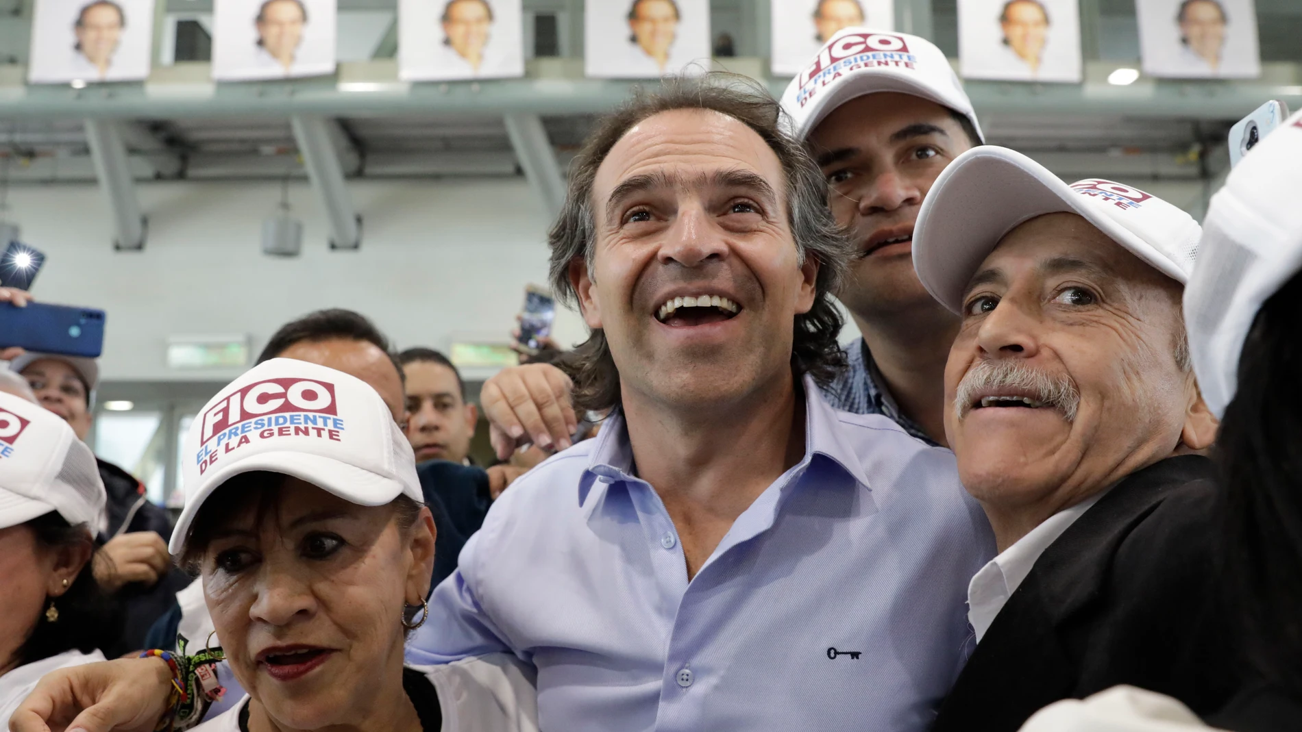El candidato presidencial por la coalición Equipo por Colombia, Federico Gutiérrez
