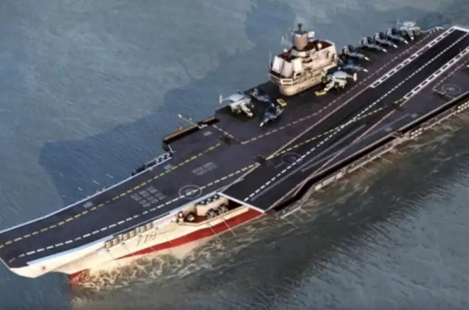 ¿Por qué Rusia es la única gran potencia naval que no tiene un portaaviones en activo?