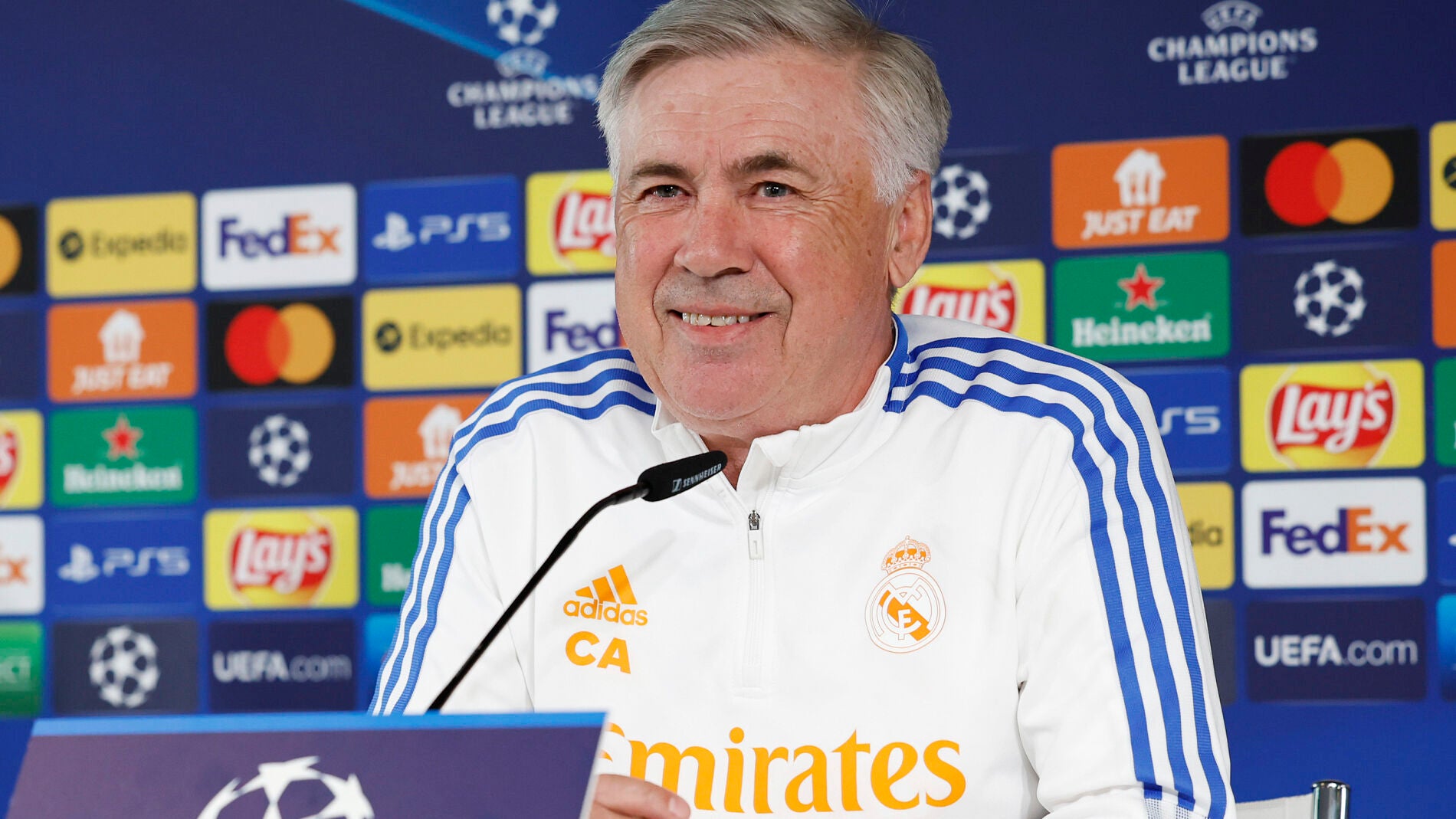 Siga en directo la rueda de prensa del Real Madrid previa a la Champions