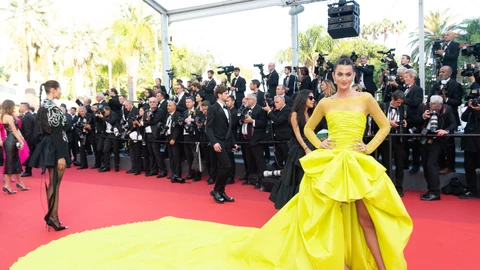 Marta Lozano en el estreno de la película 'Three Thousand Years of Longing' en el 75º festival internacional de cine de Cannes, sur de Francia, el viernes 20 de mayo de 2022.