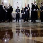 Varios miembros del Tribunal Supremo durante la apertura del Año Judicial en Madrid