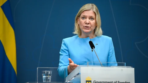 La primera ministra sueca, Magdalena Andersson