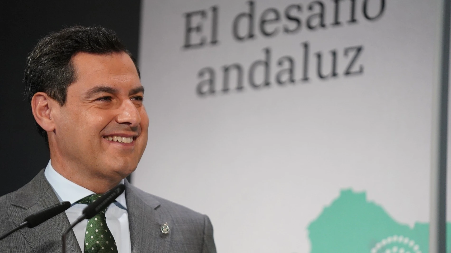 Juanma Moreno, presidente de la Junta de Andalucía. JUNTA DE ANDALUCÍA