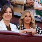 Ana Rosa Quintana y Cristina Tárrega en Las Ventas