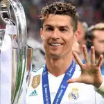 Cristiano Ronaldo, el futbolista con más títulos de Champions League
