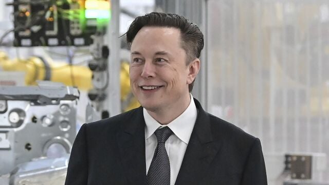 El CEO de Tesla Elon Musk en la apertura de la fábrica alemana