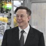 El CEO de Tesla Elon Musk en la apertura de la fábrica alemana