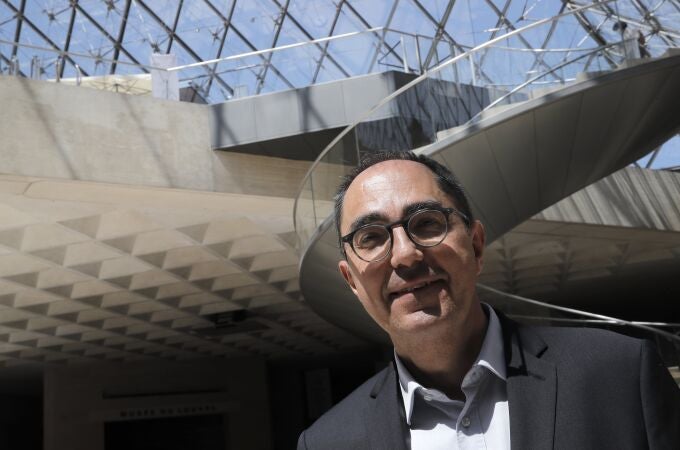 El expresidente del Museo del Louvre, Jean-Luc Martínez