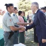 El ministro de Interior, Fernando Grande Marlaska, visita el cuartel de la Guardia Civil en San Esteban de Gormaz