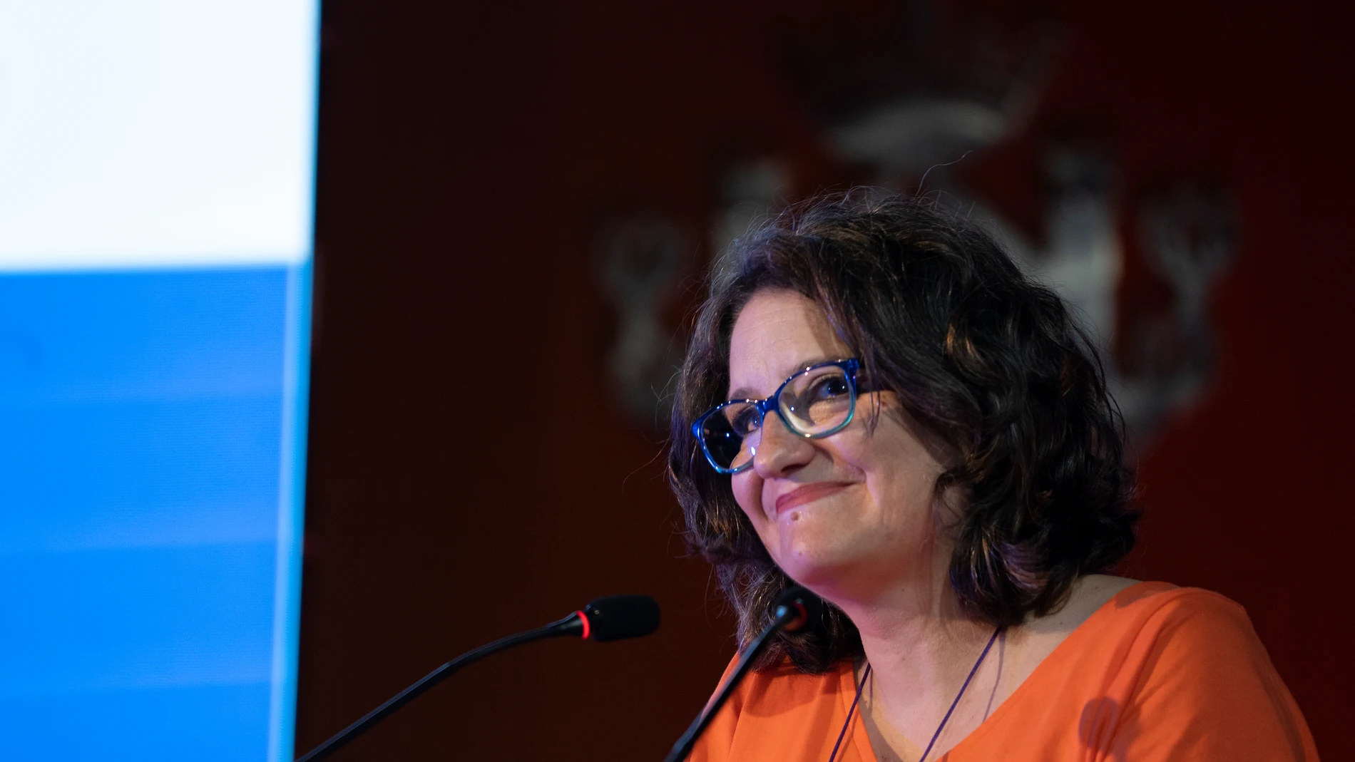 La vicepresidenta y consellera de Políticas Inclusivas de la Generalitat, Mónica Oltra
