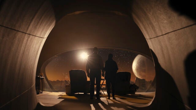Franklin e Irene tienen una manera muy particular de «salir» a ver las estrellas