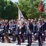  ¿Qué es la Cruz de Borgoña que hemos visto en el desfile del Día de las Fuerzas Armadas?