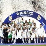 El Real Madrid defenderá el título de campeón de Champions.