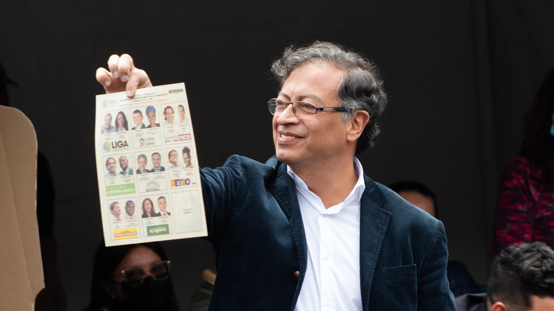 El líder de la izquierda Colombiana Gustavo Petro