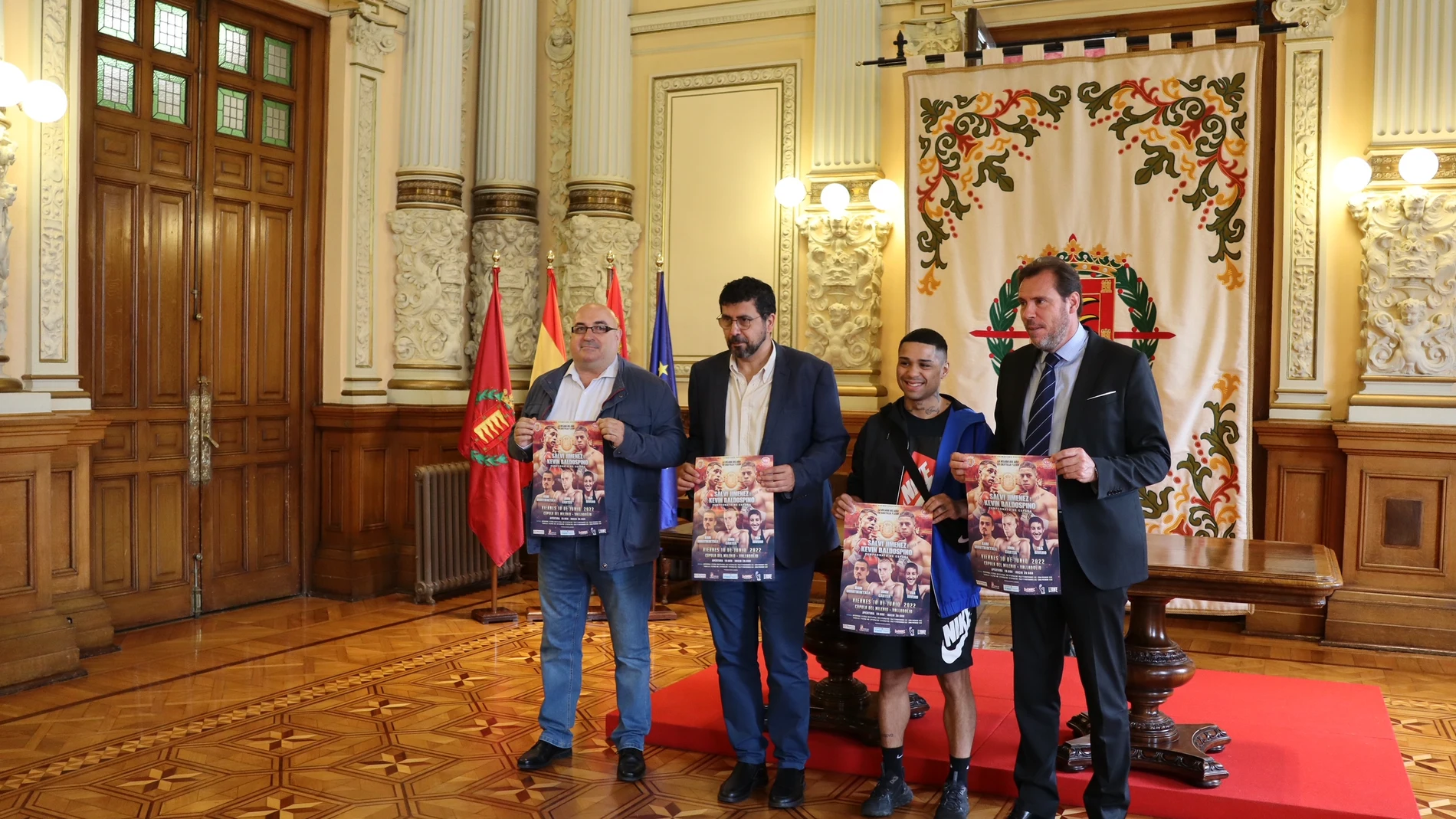 Presentación del Campeonato de España de Boxeo que se celebrará próximamente en Valladolid