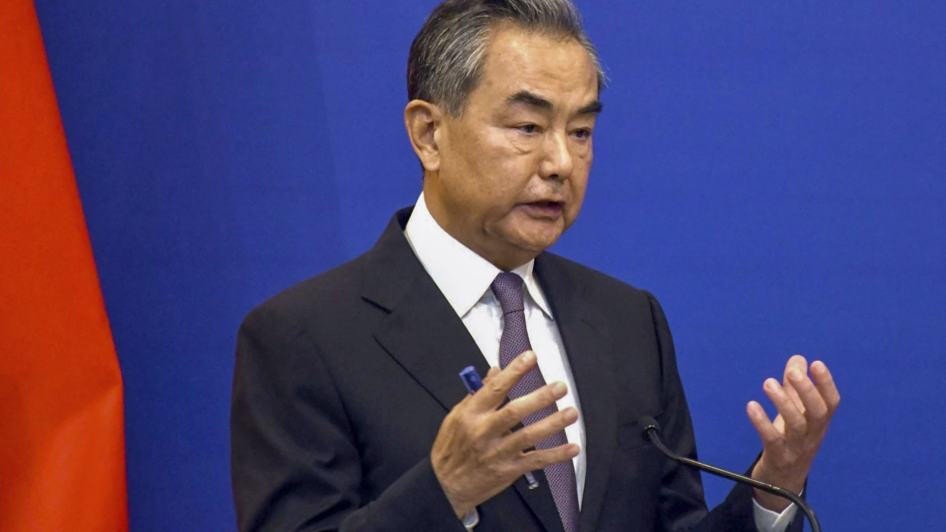 El jefe de la diplomacia de China, Wang Yi