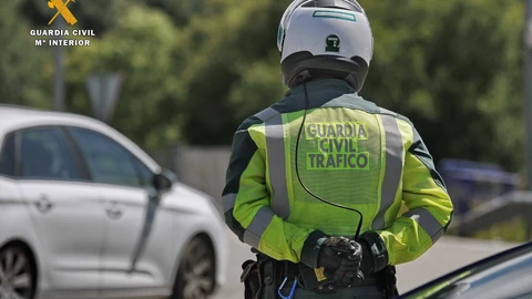 Imagen de archivo de un agente de la Guardia Civil de Tráfico