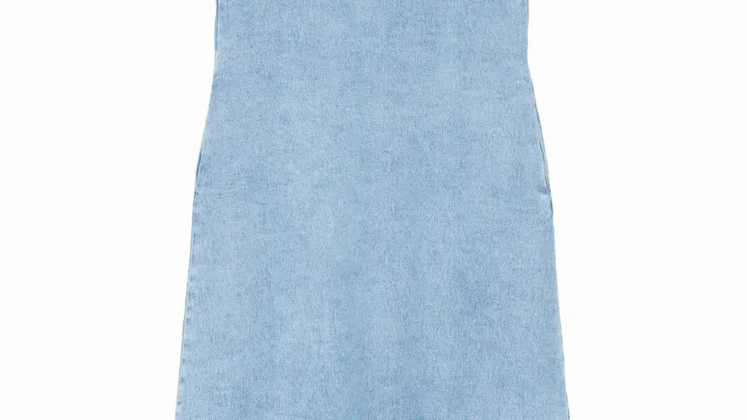 Vestido denim de tirantes, de Bimba y Lola