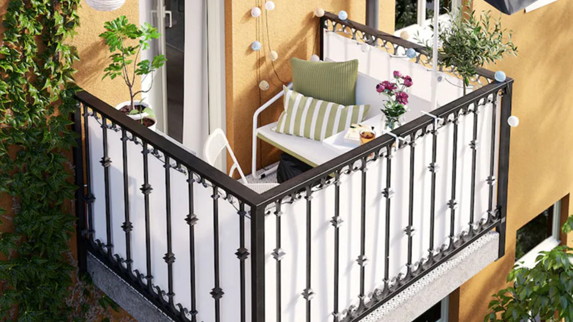 Ideas para balcón y terrazas