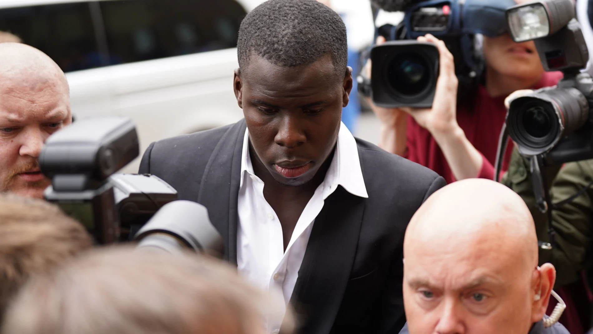 Kurt Zouma, a su llegada a la Corte de Londres