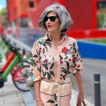 Carmen Gimeno con look de Zara.