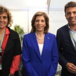 Reunión de Carlos Mazón en Bruselas con la comisaria Stella Kyriakides y Dolors Monserrat